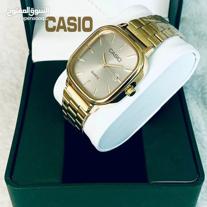 ساعة كاسيو  ((CASIO))   إذا كنت تريد ساعة فخمة وأنيقة   يمكنك اختيار واحدة من ساعات كاسيو  التي تتسم