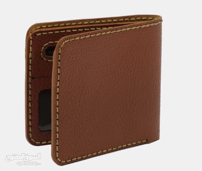 Hand and waist leather wallet