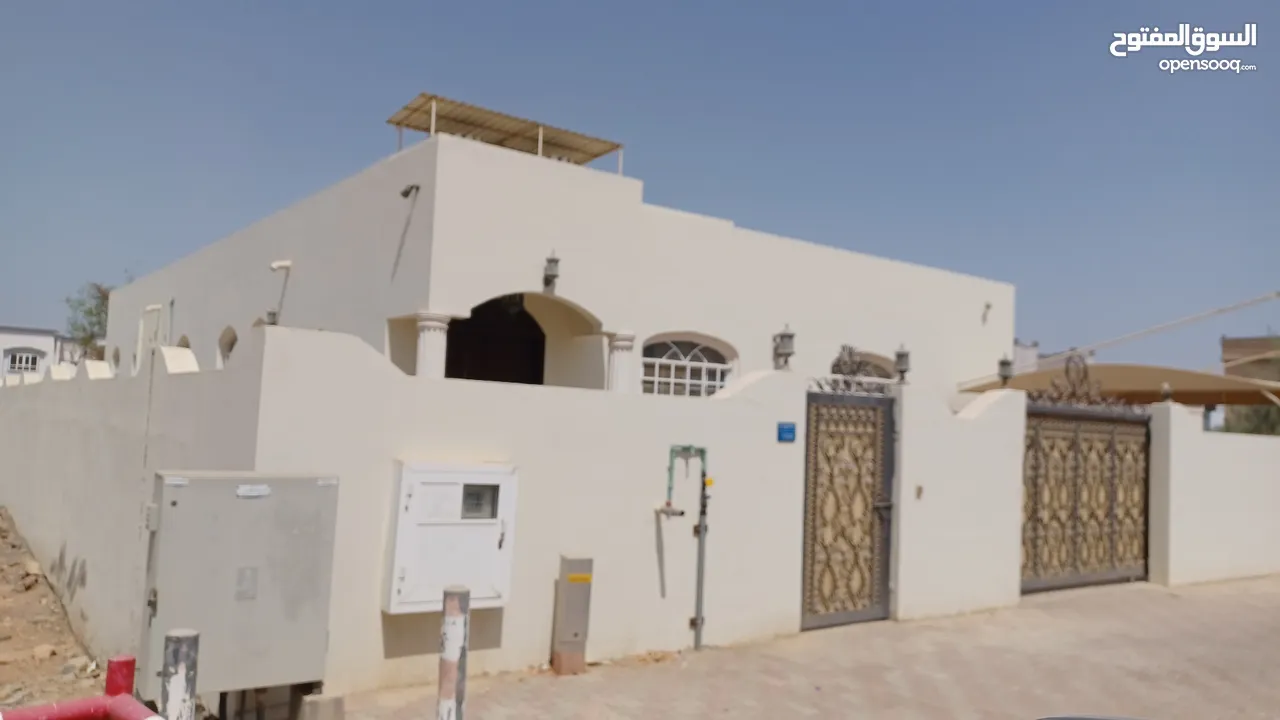 منزل للبيع طابق أرضي في فلج الشام قبل منطقة صنب موقع ممتاز