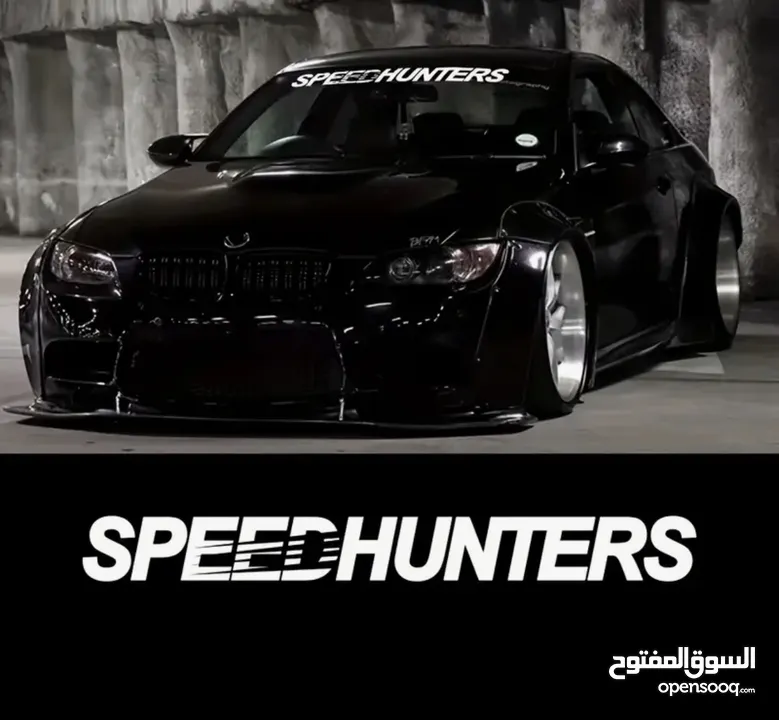ستيكر (Speed hunters) المحبوبة لدى محبين السيارات