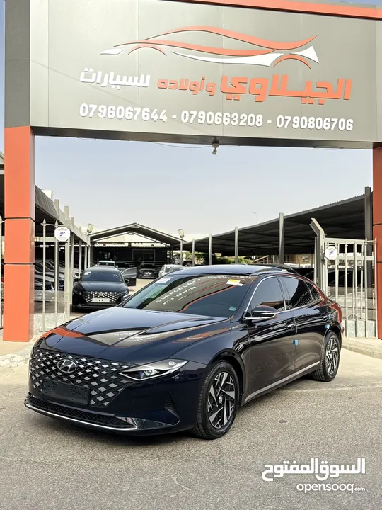 هونداي جرانديور ( ازيرا ) 2021 هايبرد فل اضافات اعلى صنف بريميوم بلس برستيج وارد كوريا فحص كامل