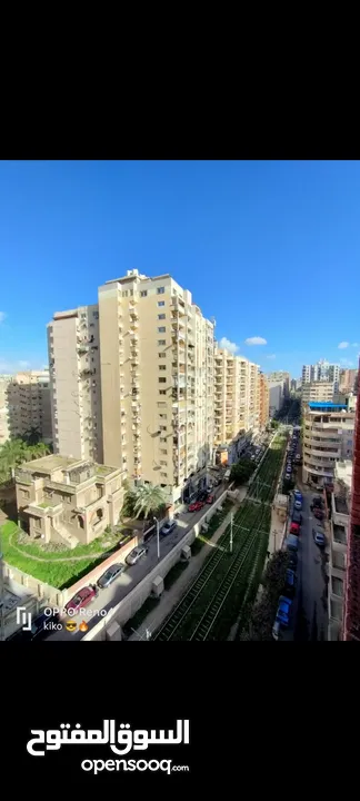 شقة 165 م بسان استيفانو ڤيو مفتوح خطوات من البحر و شارع ابو قير
