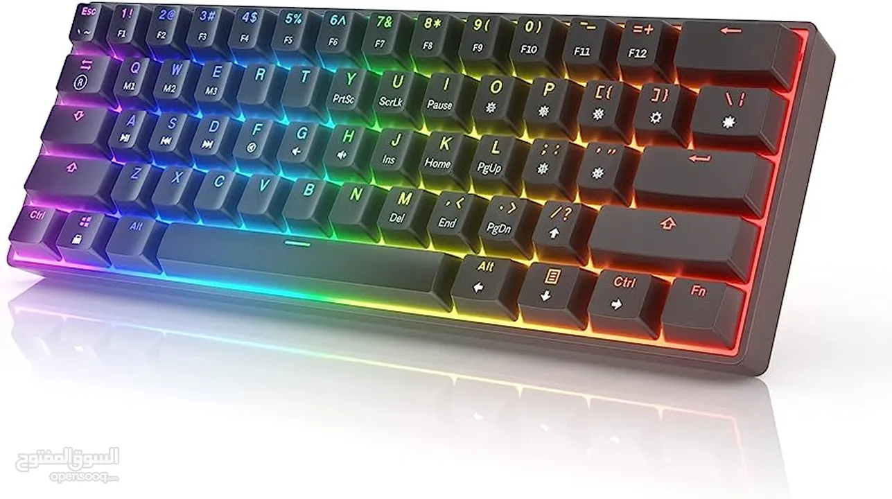 keyboard gaming HK optical switch  RGB  كيبورد كيمنك اوبتكل سويتج سريع جدا