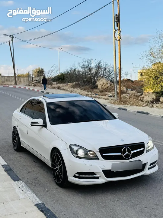 مرسيدس c200  ترخيص 2012 بسعر حرق عالكاش