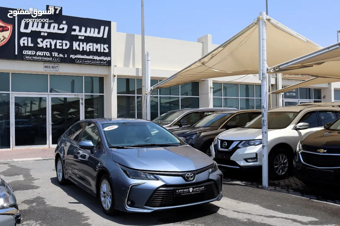 TOYOTA COROLLA 2021 1.6 GCC EXCELLENT CONDITION WITHOUT ACCIDENT