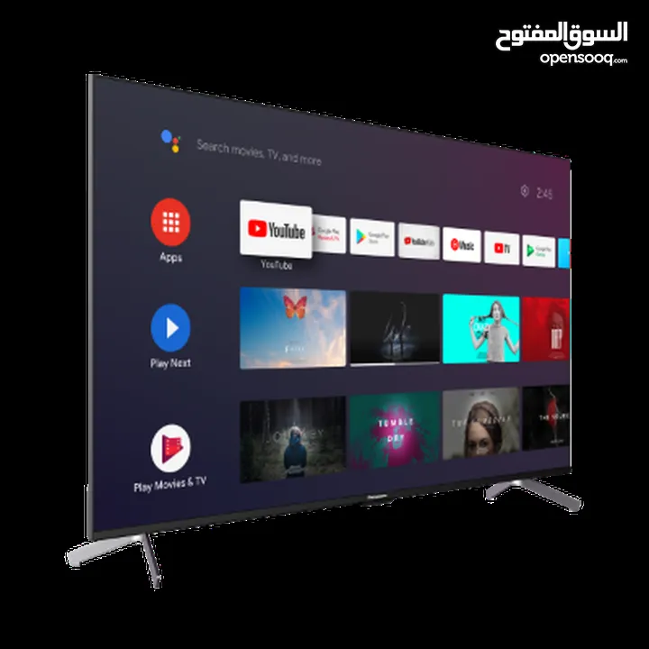 ‏PANASONIC TV 55 inch 4K HDR LED Smart Android TV شاشة  ‏