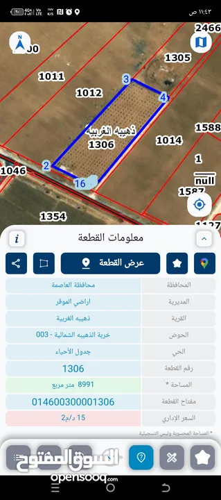 9 دنمات  الذهبيه الغربيه حوض الخربه الشمالية شارع عمان التنموي طريق المطار ايكيا بجانب مشروع الشهد4
