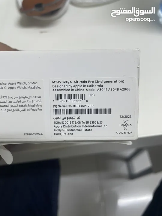 Apple AirPods Pro (2nd generation)   Only 2 months old with original invoice