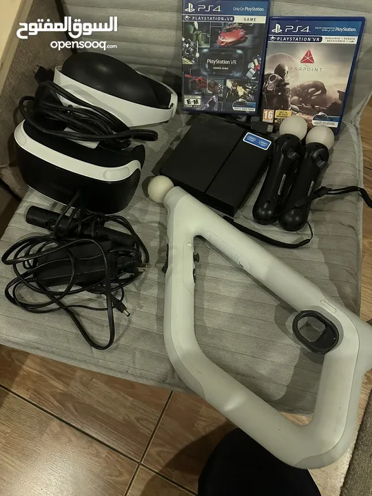 Playstation VR with VR Gun and game