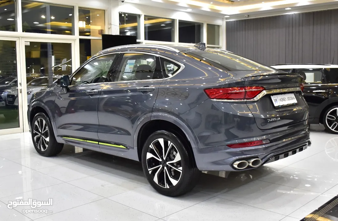 Geely Tugella ( 2024 Model ) in Grey Color GCC Specs This has done a kilometer of 4,500 Km