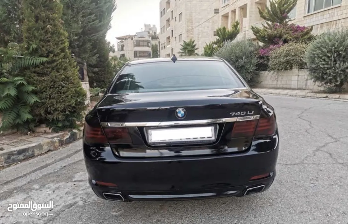 BMW740 2009 بحاله ممتازه وفحص كامل