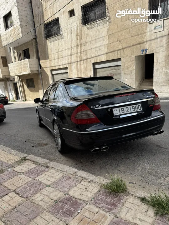 مرسيدس E200 2008 فل كامل أعلى صنف بحال الوكالة