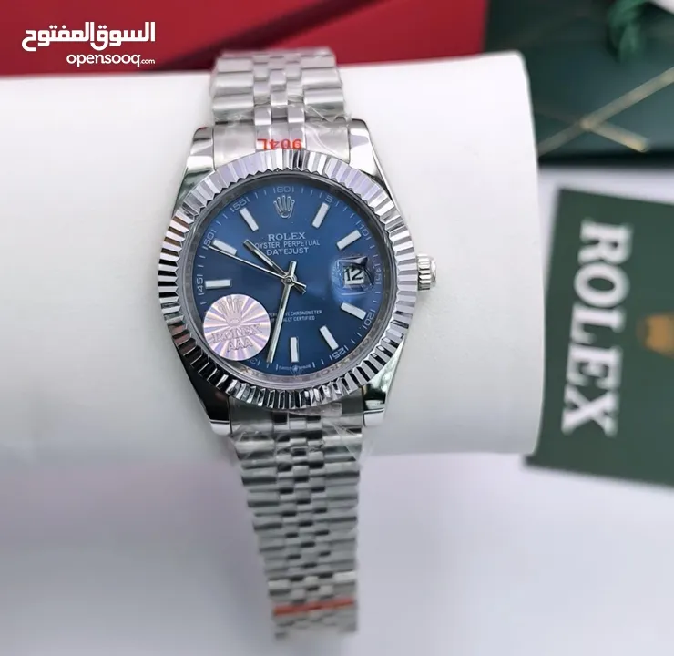 ساعات رولكس هاي كوالتي جميع الاصدارات جوده عاليه جدا استالس استيل ومتوفر جميع الماركات مع المرفقات