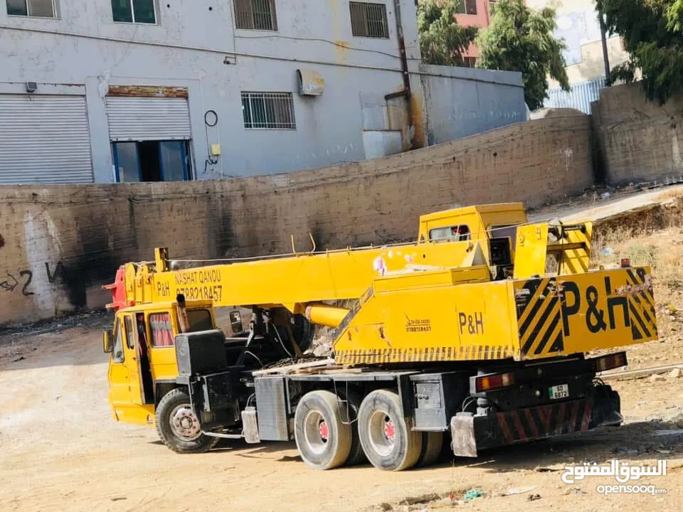 ونشات كرين للايجار جميع انواع الرافعات