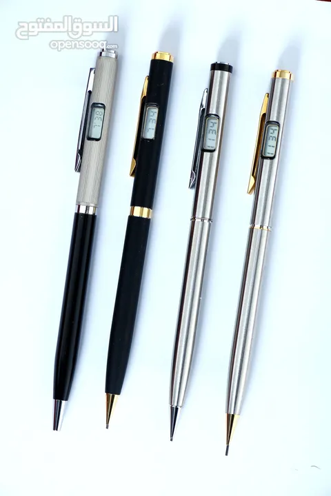 Metal Pens with watches