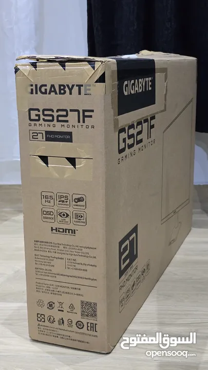 شاشة gigabyte  27 أنش للبيع