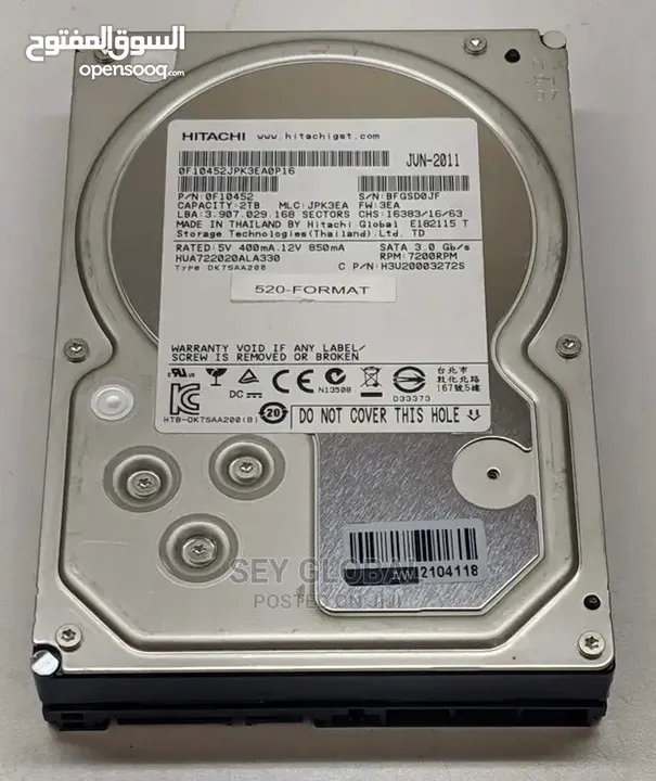 هارد ميكانيكي hdd 2TB