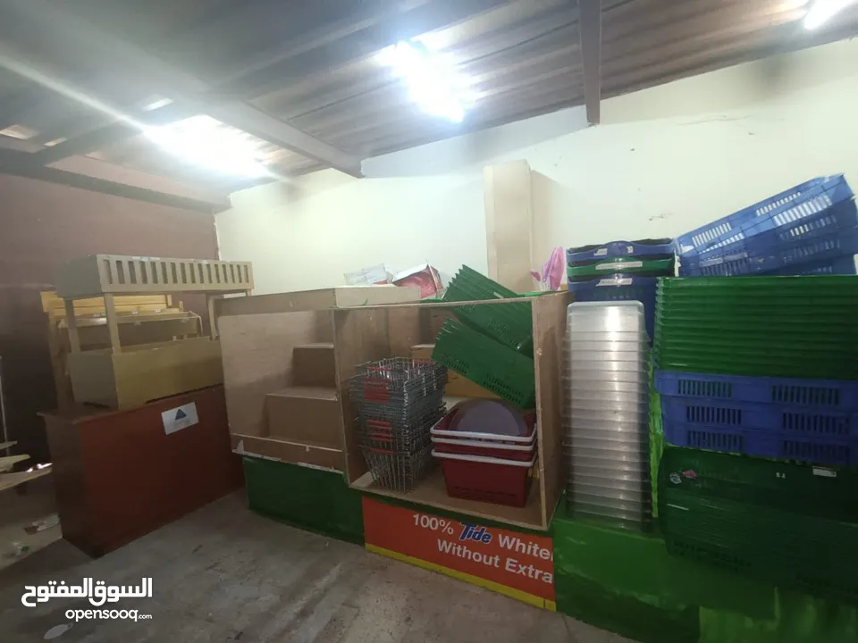 فرصة لا تتكر اغراض كاملة لمحل هايبرماركت  Unrepeatable opportunity compete Hypermarket fixtures