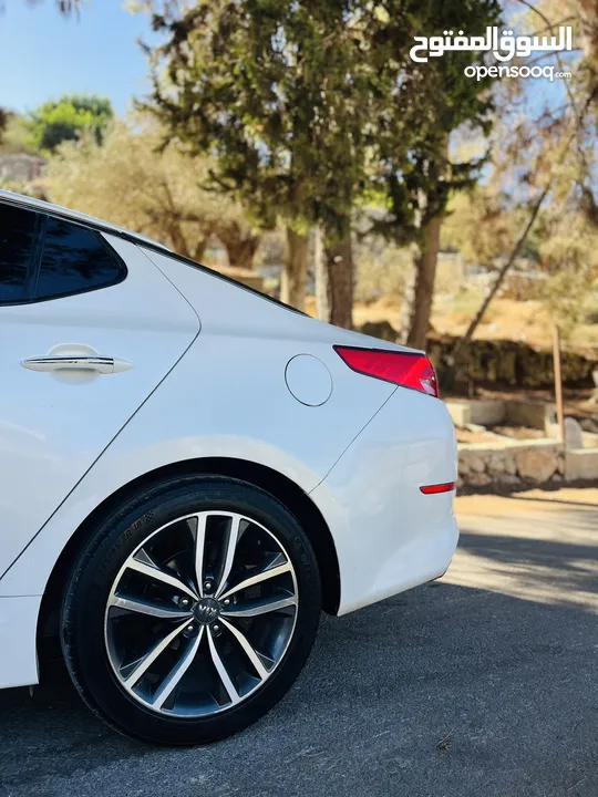 Kia K5 أوبتيما  فحص نخب نخب ولا ضربة  امكانية البيع دفعة وشيكات  خدمة التوصيل متوفرة