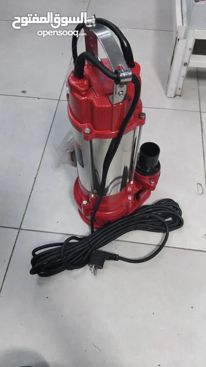 غطاس مجاري حصان ونص 2 في 1 شركة أصلية ممتازة شفط ماء او مجاري او مياه عكره او الضحله 1.5 HP