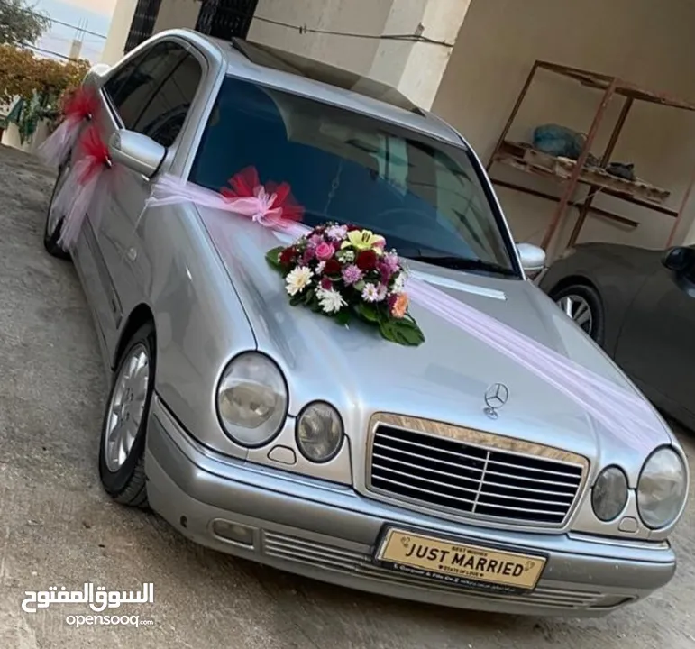 مرسيدس قرش  ونص اليجانس  w210 E200K 1998 فحص كامل وارد ايطالي سيارة مميزة ونظيفة