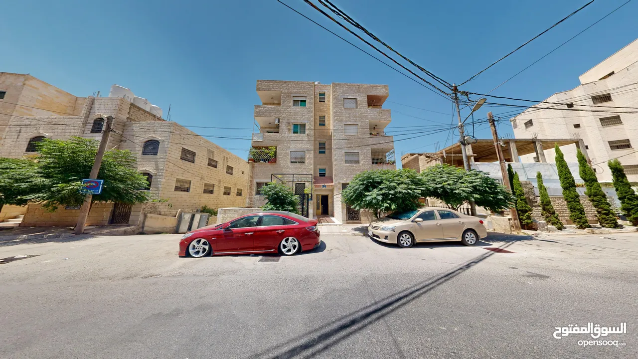 شقة طابق تسوية 160متر مع حديقة في طبربور للبيع من المالك
