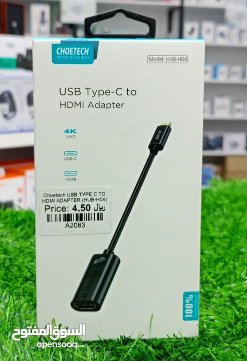 CHOETECH USB TYPE-C TO HDMI ADAPTER