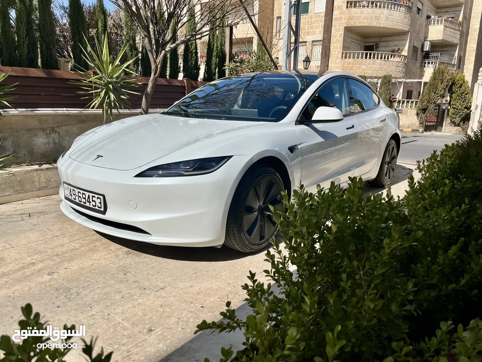 Model 3 2024 standard plus   قمة التميز الوحيده بالاردنHighland