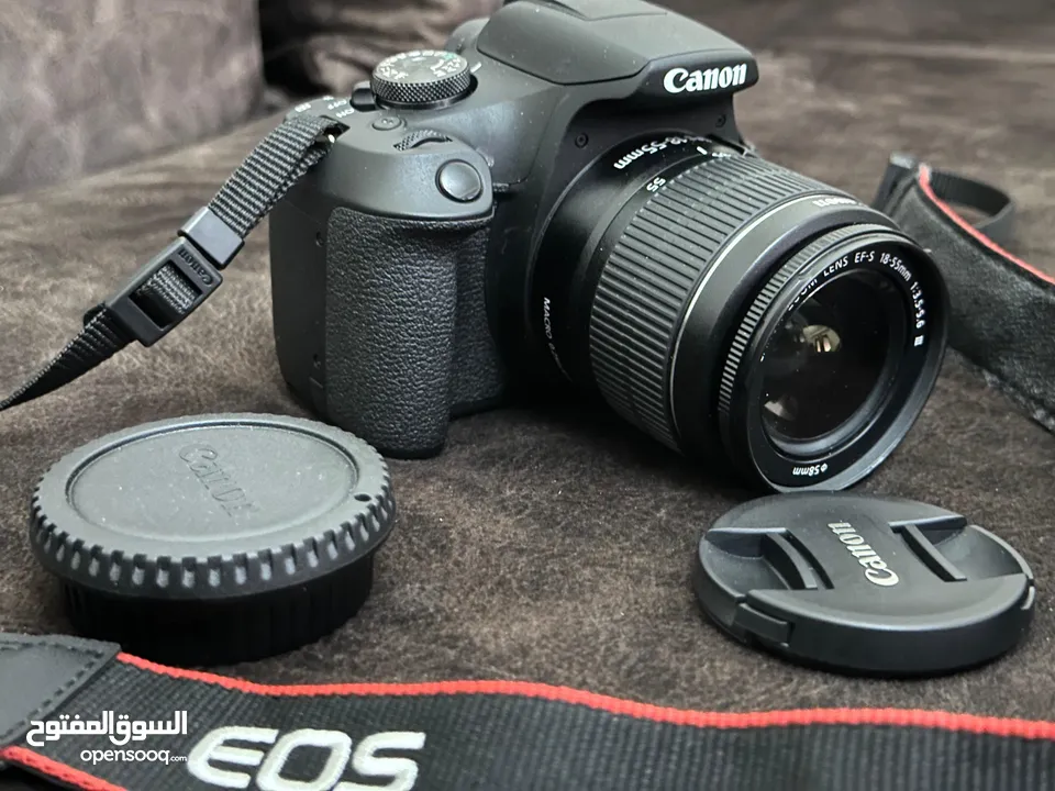 كاميرا Canon EOS 2000D بحالة الوكاله اتصور فيها 200 صوره