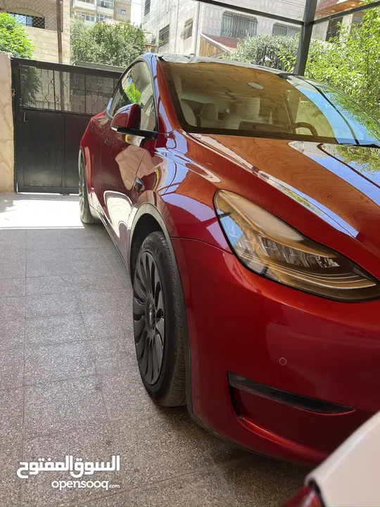 Tesla Y long range doul motor 7 seat 2021 B+ autoscor