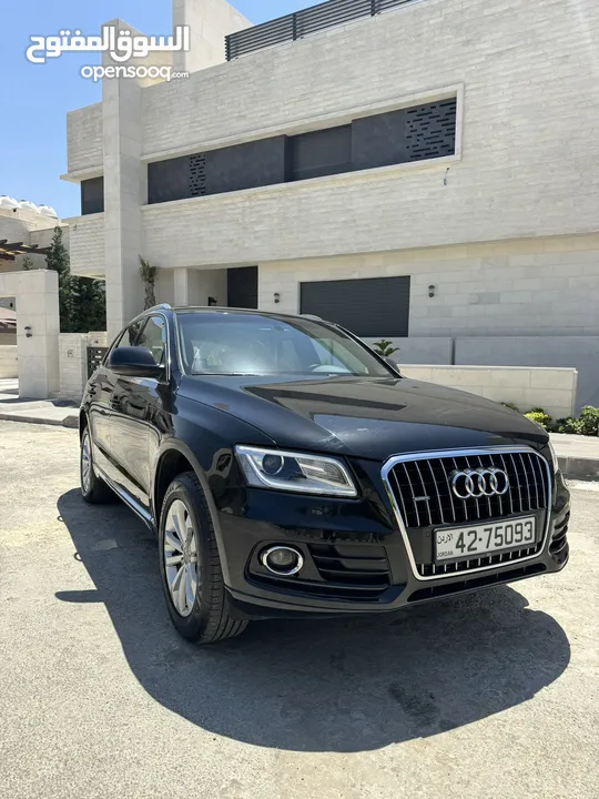 Audi Q5 2014 بحاله الوكاله صيانه الوكاله ممشى قليل