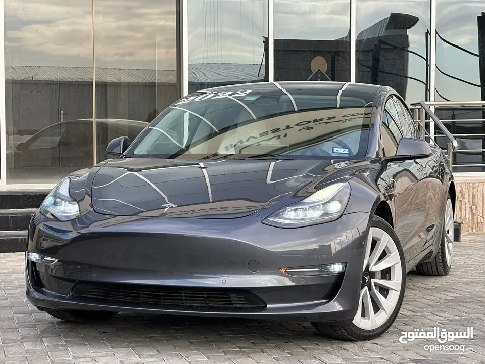 Tesla Model 3 dual motor 2022 تيسلا لونج رينج دول موتور فحص كامل بسعر حررق