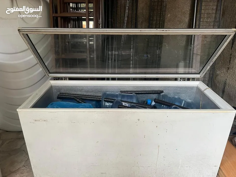 فريزر سناكات ومجمدات اكبر حجم  للبيع بسعر مغري