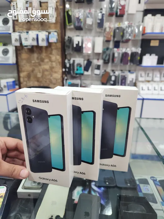 Samsung A06 جديد كفالة الوكيل الرسمي