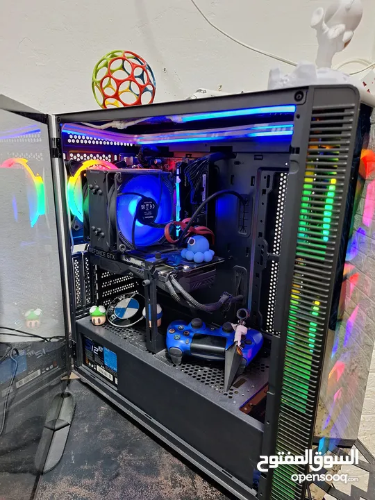 بسم الله ما شاء الله  Computer Gming  نظيف كامل مكمل  معه كلشي