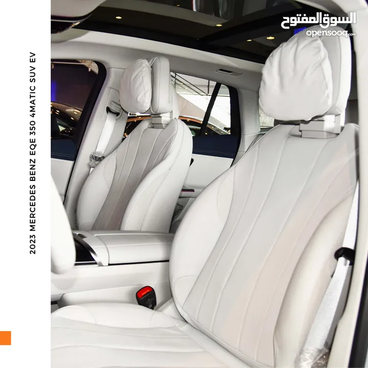 مرسيدس بنز EQE 350 كهربائية بالكامل 2023 Mercedes Benz EQE 350 4MATIC SUV EV
