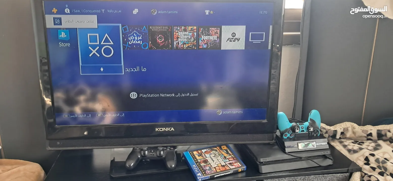 Playstation 4 مستعمل للبيع