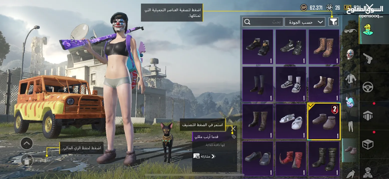 حساب ببجي للبيع لفل عالي 74