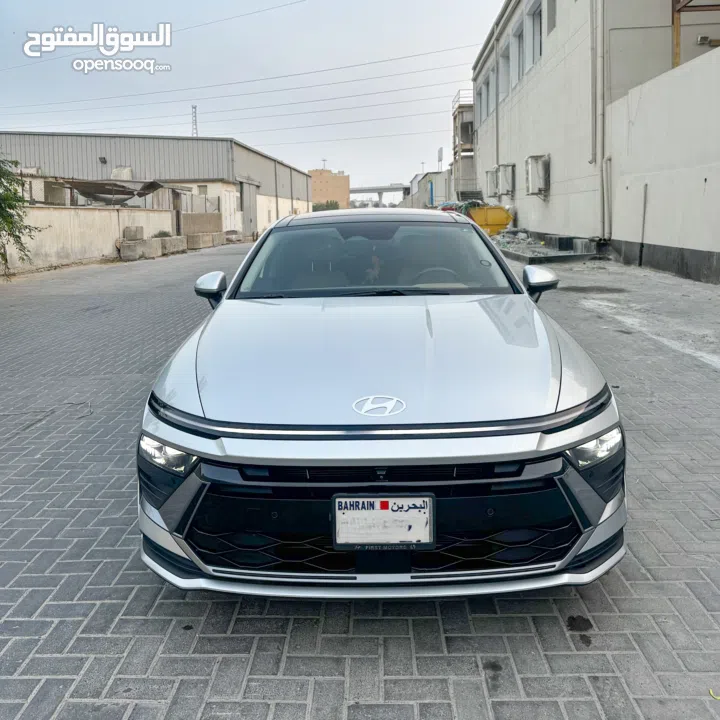 Hyundai Sonata 2024 -Premium Full Option Silver - GCC Specs -Maintain with Dealer First Motor