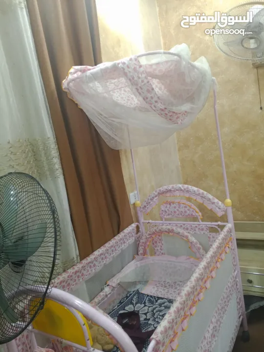 تخت بيبي  استعمال بسيط