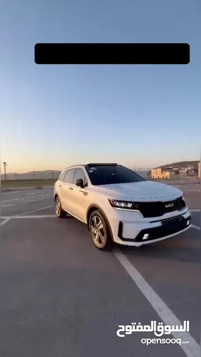 كايا سورينتو /2022 فل الفل  فتحة سقف بانوراما  4x4 ///240Hp بنزين + كهرباء  ( Haybrid) 1600cc