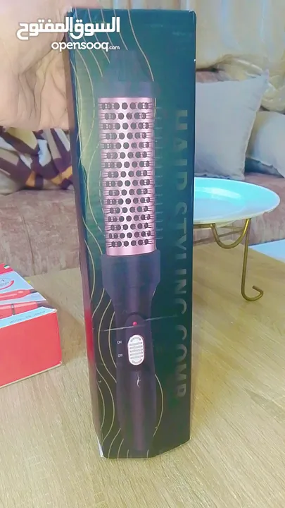 مشط حراري مع ويفي شعر وكاوي لللبيع