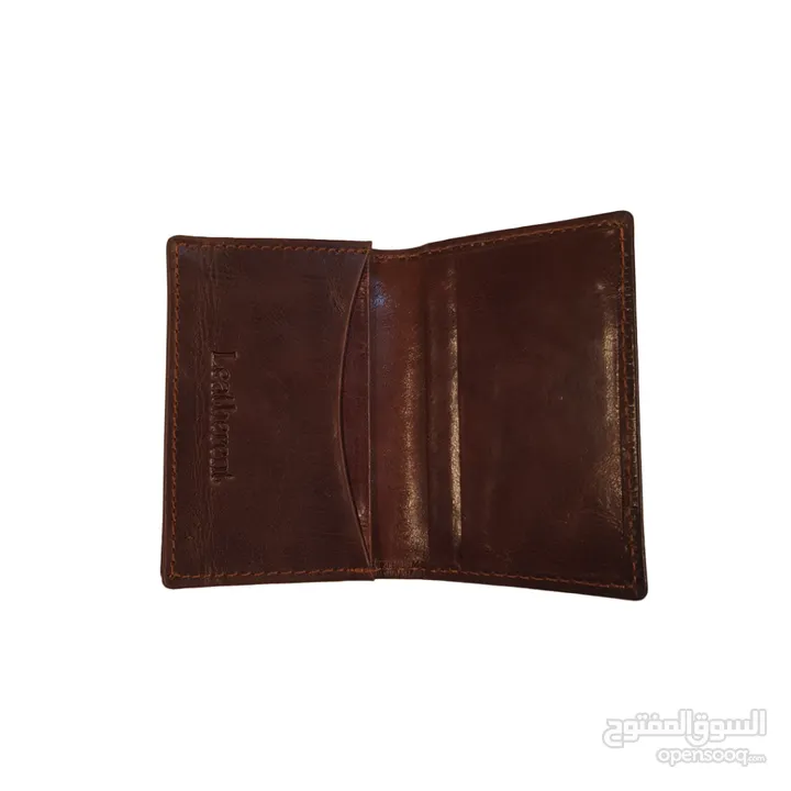 Charlie Bi-Fold Leather Wallet and Card Holder - Slim Fit Pocket Size