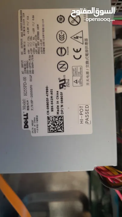 متوفر كمبيوترات نوع dell  4GB RAM Core i2المعالج 128 ssd  260GB مع شاشة وكيبورد وماوس