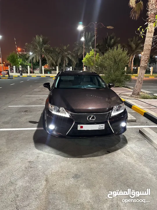 للبيع لكزس ES350 وكاله البحرين 2013 الي يدور النضيف