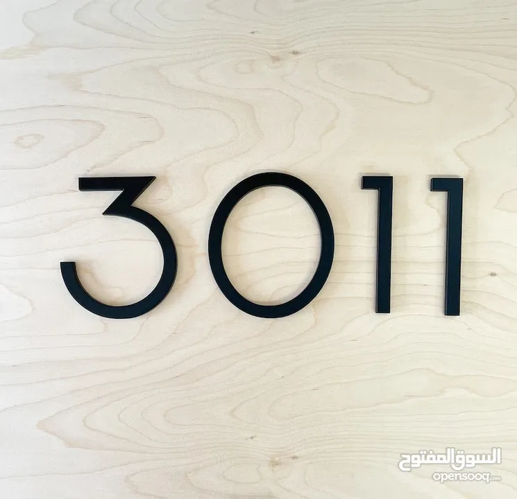 i make custom house number sign in 3D in any size and color like the examples i attached