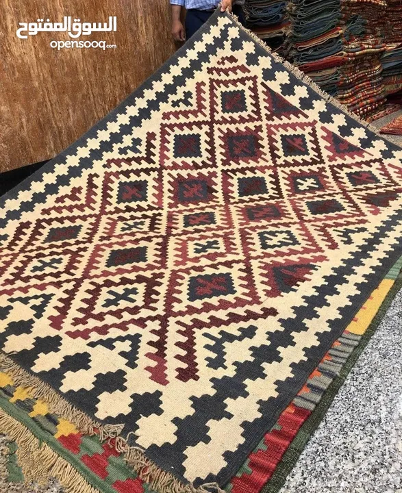 Persian handmade kilim rug بيع زولية ايرانية