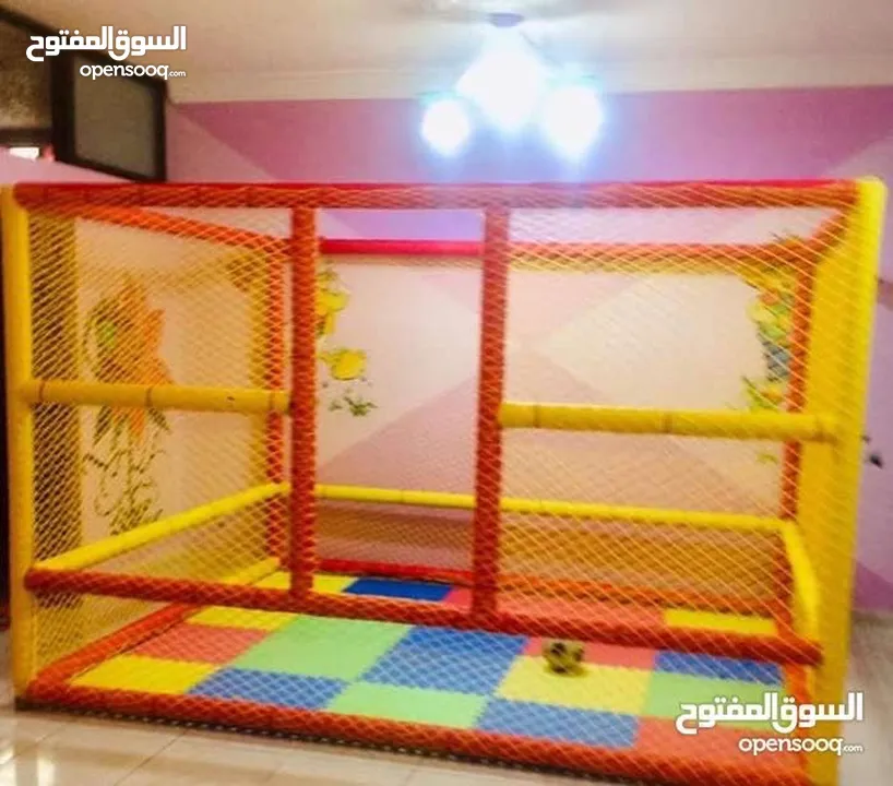 جميع العاب الحدائق والمتنزهات والحضانات من مراجيح وسحاسيل وكراسي بحر واطقم تارتان