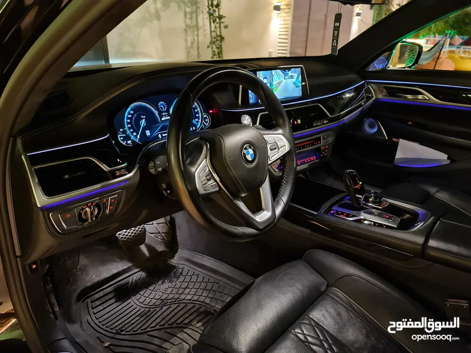 سيارة BMW 740 موديل 2017 مواصفات خاصه فل كامل اعلى مواصفات