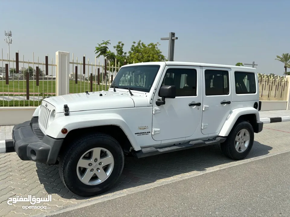 Jeep wrangler Sahara limited edition (2013 model)